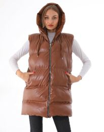Mellény - kód 40660 - 3 - barna